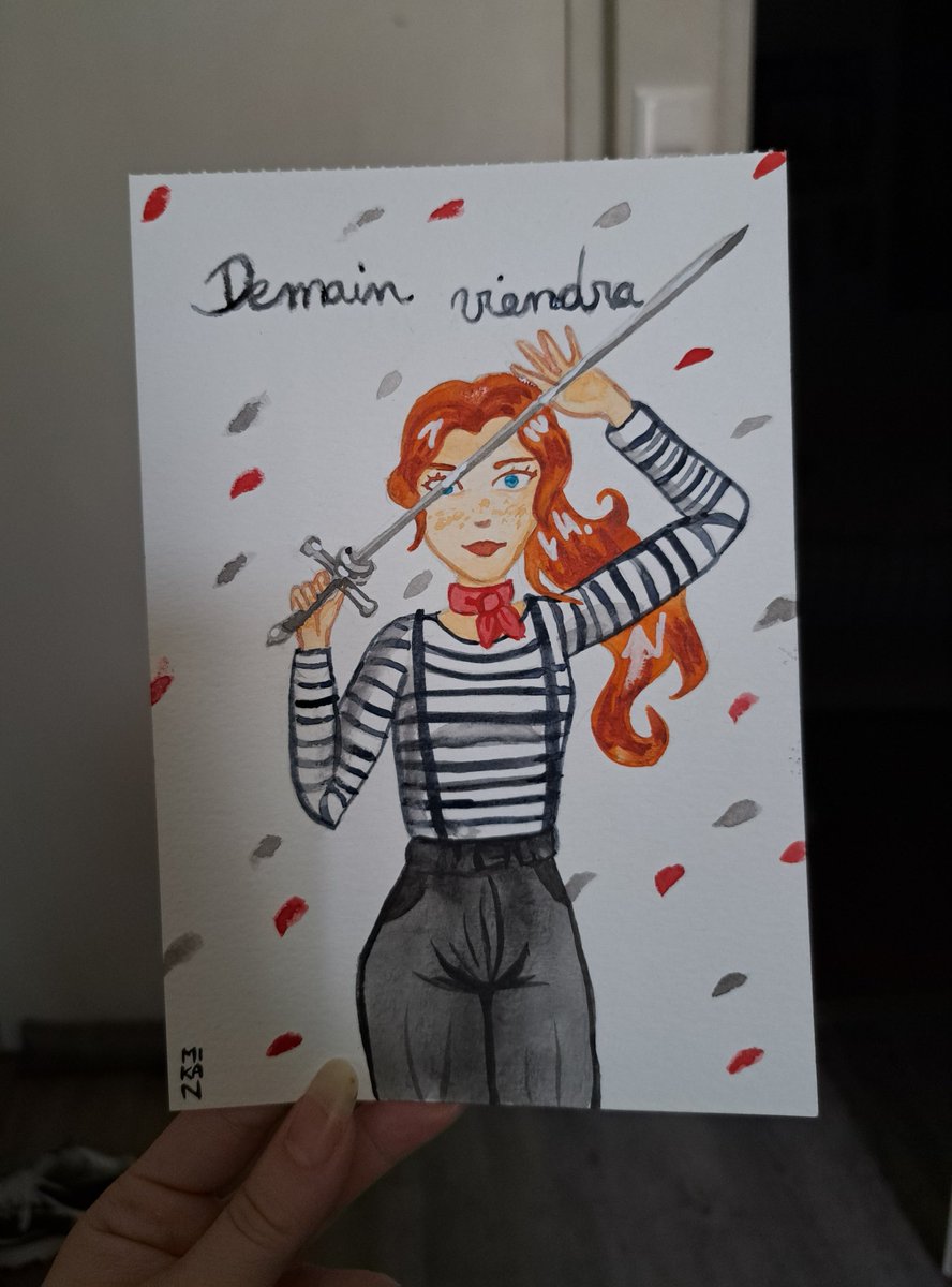 _zazozu's tweet photo. Aujourd'hui j'ai réussi à faire des petites créa à l'aquarelle. Elles seront à gagner si vous participez à une tombola ce week end pour #streamonforkids sur le stream de @Guiguisan_ https://t.co/wvg76mjnNA