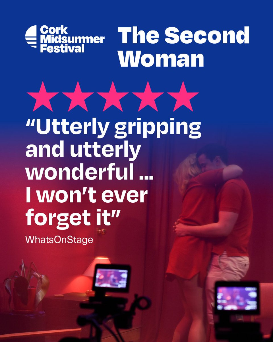 Cork Midsummer Festival (@corkmidsummer) on Twitter photo Hailed as a 'spellbinding theatrical marathon', The Second Woman is theatre performance like no other. Starring Eileen Walsh and taking place over 24hrs, don't miss your chance to experience the most unique theatre you'll see this year.
📆 14-15 June, <a href="/CorkOperaHouse/">Cork Opera House</a>. Hailed as a 'spellbinding theatrical marathon', The Second Woman is theatre performance like no other. Starring Eileen Walsh and taking place over 24hrs, don't miss your chance to experience the most unique theatre you'll see this year.
📆 14-15 June, <a href="/CorkOperaHouse/">Cork Opera House</a>.