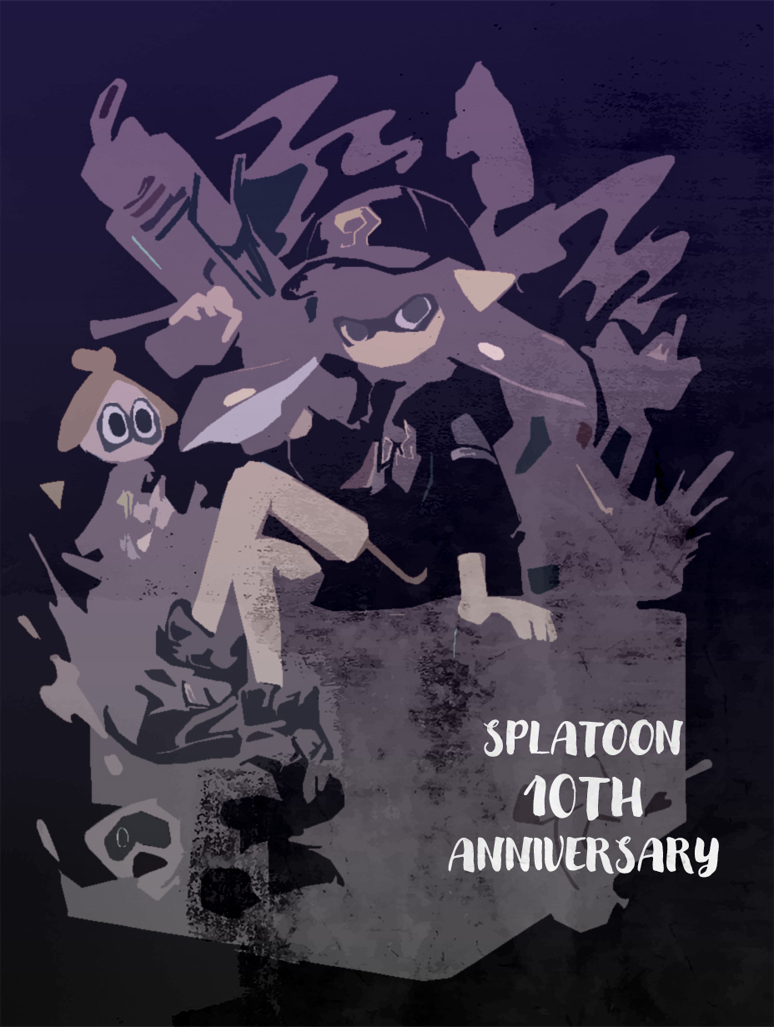 非売品】【アメリカ限定】Splatoon 10周年記念ポスター - メルカリ