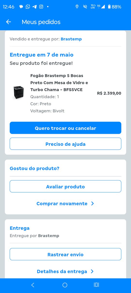 Alô <a href="/magalu/">Lu do Magalu 💙</a> é tão difícil assim disponibilizar a 2ª via da Nf