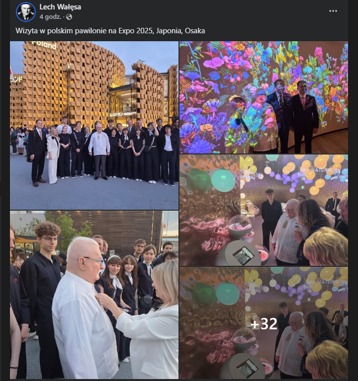 President Lech Wałęsa tweet media