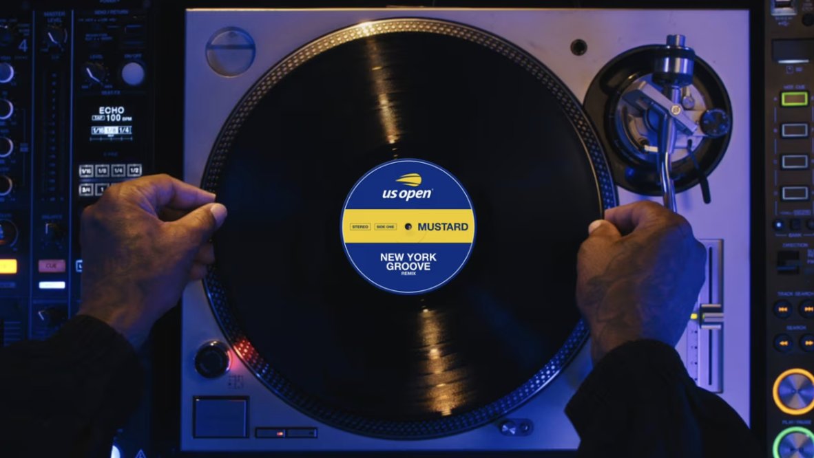 .<a href="/mustard/">Mustard</a>'s ‘New York Groove’ is the soundtrack of the 2025 US Open marketing campaign!

Read more: bit.ly/4mEuDcY