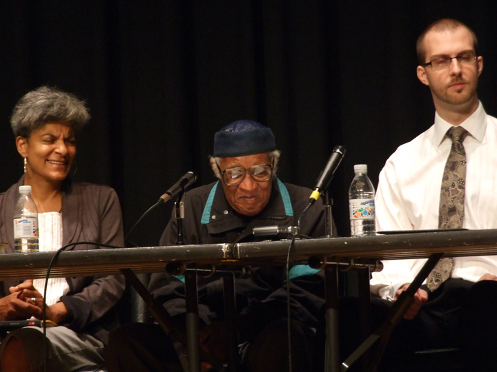 Paul Steinbeck (@steinbeckpaul) on Twitter photo Fred Anderson, Tsehaye Geralyn Hébert, and me at the <a href="/ChiCulturCenter/">Chicago Cultural Center</a>, August 19, 2009. Read (and listen to) our discussion here: criticalimprov.com/index.php/csie…
Photo credit: Lauren Deutsch.
#aacm #creativemusic #velvetlounge Fred Anderson, Tsehaye Geralyn Hébert, and me at the <a href="/ChiCulturCenter/">Chicago Cultural Center</a>, August 19, 2009. Read (and listen to) our discussion here: criticalimprov.com/index.php/csie…
Photo credit: Lauren Deutsch.
#aacm #creativemusic #velvetlounge