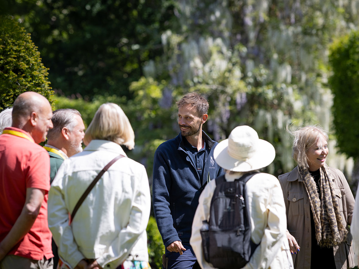 Over the last few weeks, we hosted our first Topiary Tours, led by expert gardener Ryan. He shared insights into topiary art and shapes chosen for Highgrove and showcased the topiary along the Thyme Walk. Thank you to everyone who joined us! #WorldTopiaryDay