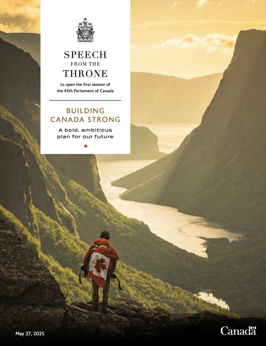Jake Graham π¨π¦ (@jakegrahamphoto) on Twitter photo The True North is indeed strong and free! π¨π¦
Honoured to have this photo selected by <a href="/CanadianPM/">Prime Minister of Canada</a> Carney to be the cover of todayβs Throne Speech read by King Charles. For a proud Canadian who has a deep love and appreciation for our national parks and pristine nature, below is The True North is indeed strong and free! π¨π¦
Honoured to have this photo selected by <a href="/CanadianPM/">Prime Minister of Canada</a> Carney to be the cover of todayβs Throne Speech read by King Charles. For a proud Canadian who has a deep love and appreciation for our national parks and pristine nature, below is
