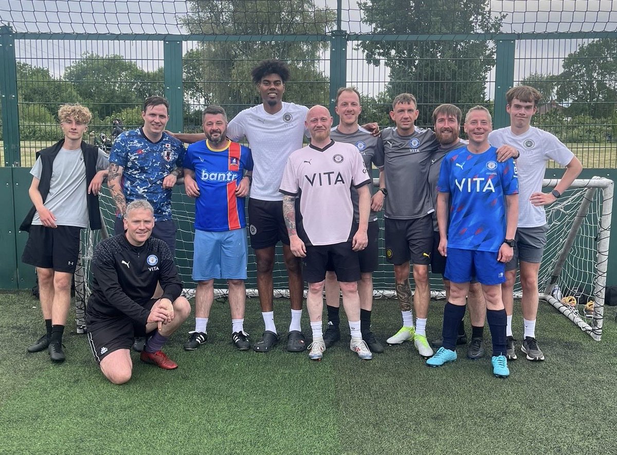 Stockport County Community Trust (@scfccommunity) on Twitter photo ⚽️ A surprise visitor to our Armed Forces football session…
🥅 He didn’t take much persuading to go in nets…
<a href="/StockportCounty/">Stockport County</a> <a href="/VeteransFdn/">Veterans’ Foundation</a> #SuperCorey ⚽️ A surprise visitor to our Armed Forces football session…
🥅 He didn’t take much persuading to go in nets…
<a href="/StockportCounty/">Stockport County</a> <a href="/VeteransFdn/">Veterans’ Foundation</a> #SuperCorey