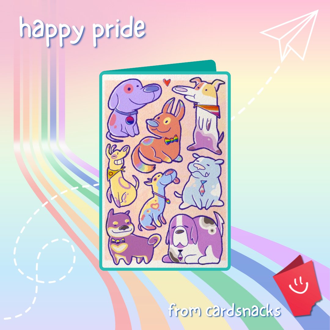 Happy #PrideMonth from CardSnacks!🏳️‍🌈🏳️‍⚧️
How are you celebrating #Pride?❤️🧡💛💚💙💜
Retweet to be entered into our weekly drawing for a 25$ Gift Card of your choice! #Giveaway