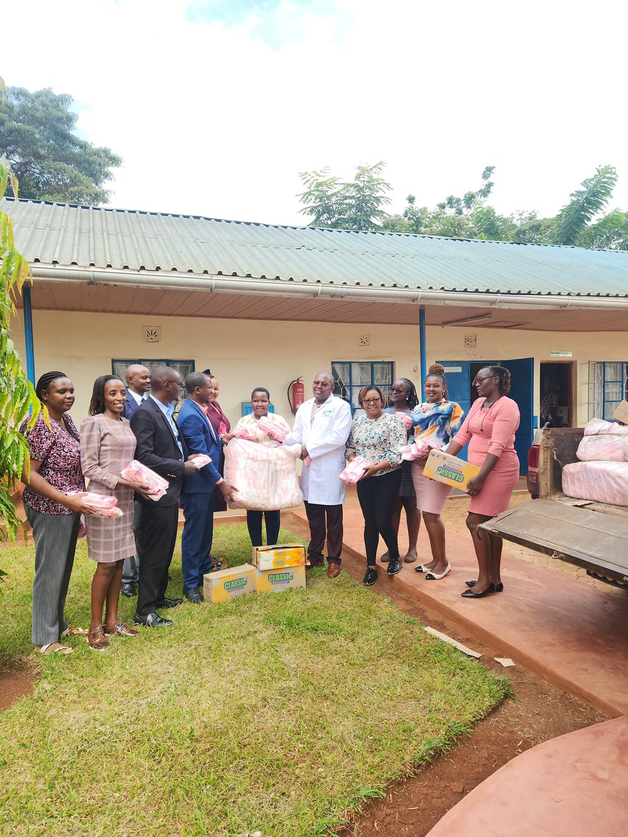 We’re grateful to Hon. Elijah Mwangi, PS Sports, Culture &amp; Heritage, for supporting #WorldMenstrualHygieneDay with vital materials—proving that periods shouldn’t limit potential. His leadership fuels awareness, dignity &amp; change.

#MHD2025 #EndPeriodPoverty #MenstruationMatters