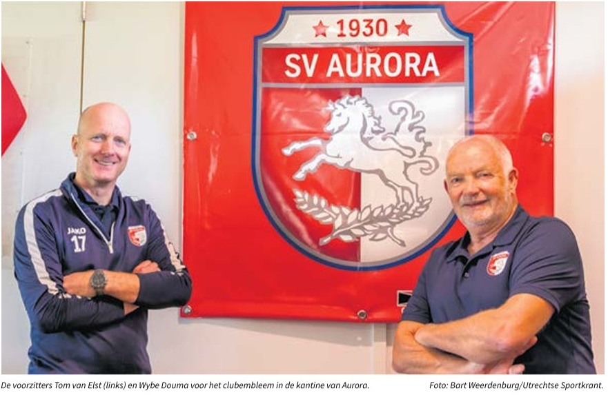 Nieuws artikel  Utrechtse Sportkrant mei '25. Jubileum SV AURORA.
svaurora.nl/cms/index.php/…