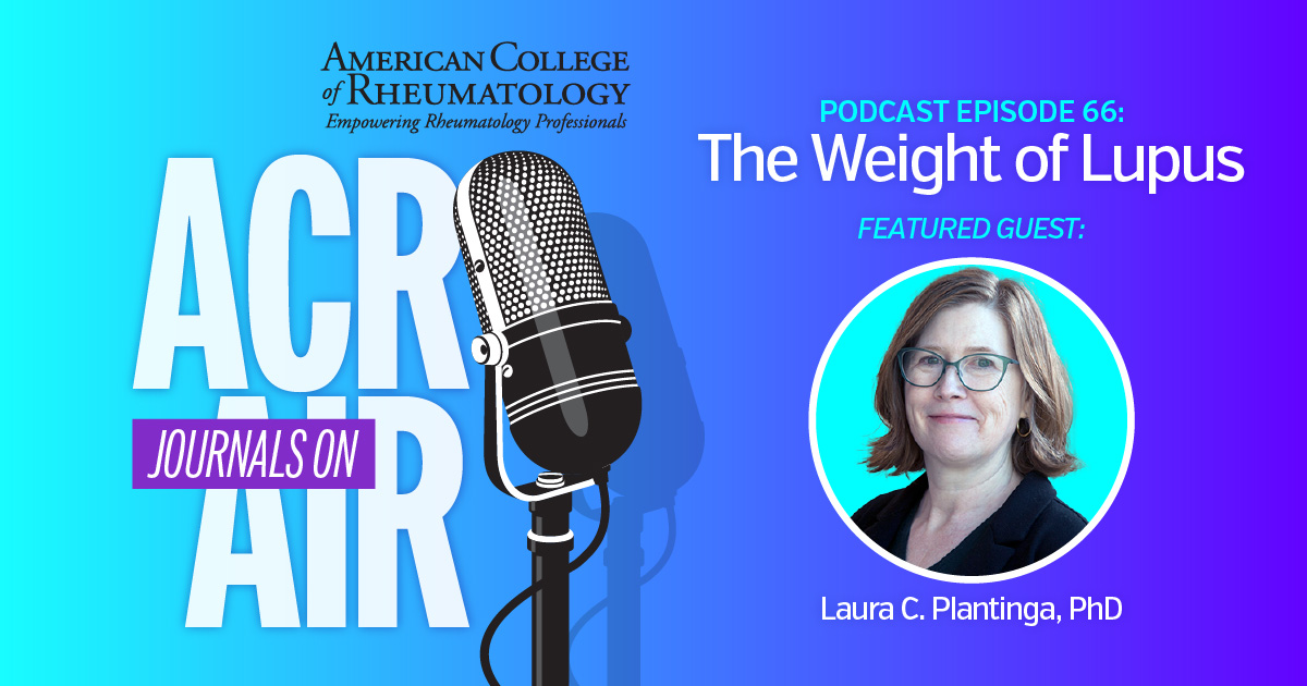 American College of Rheumatology (@acrheum) on Twitter photo NEW EPISODE! Epidemiology meets clinical care—Laura Plantinga, PhD, shares insights from her research on #lupus & daily activity limitations. LISTEN NOW → acr.tw/4dE1lHe <a href="/ACR_Journals/">ACR_Journals</a> NEW EPISODE! Epidemiology meets clinical care—Laura Plantinga, PhD, shares insights from her research on #lupus & daily activity limitations. LISTEN NOW → acr.tw/4dE1lHe <a href="/ACR_Journals/">ACR_Journals</a>