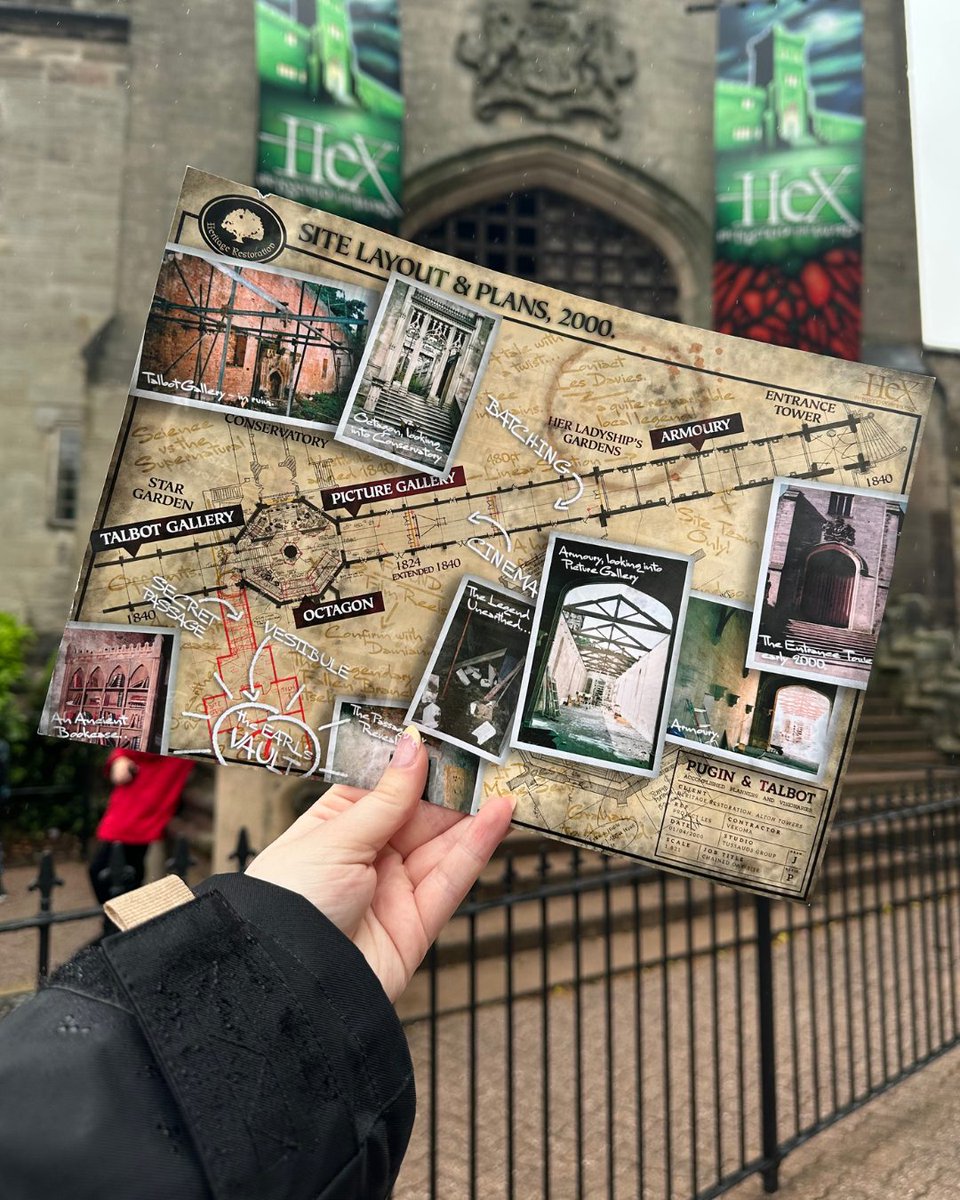 Hex Behind the Scenes Experience leaflet 😍🌳⛓️