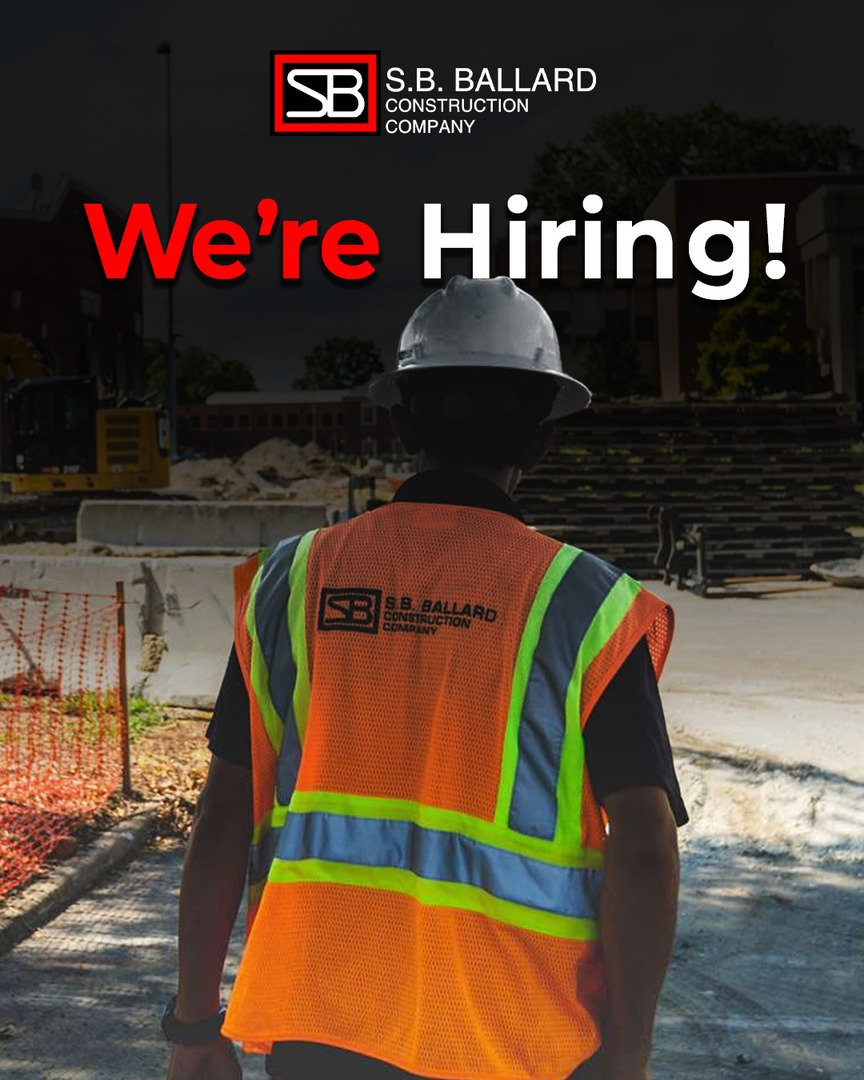 At S.B. Ballard, we're always looking for new team members. 

Upload your resume, and if something becomes available, we'll contact you. Thank you for your interest in joining the team!