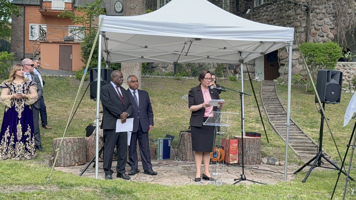 A pleasure to participate in Africa Day earlier today. In an unstable world, Sweden and the EU will remain stable partners to Africa. Swedish companies are also eager to engage with African partners in areas such as green and digital transformation.