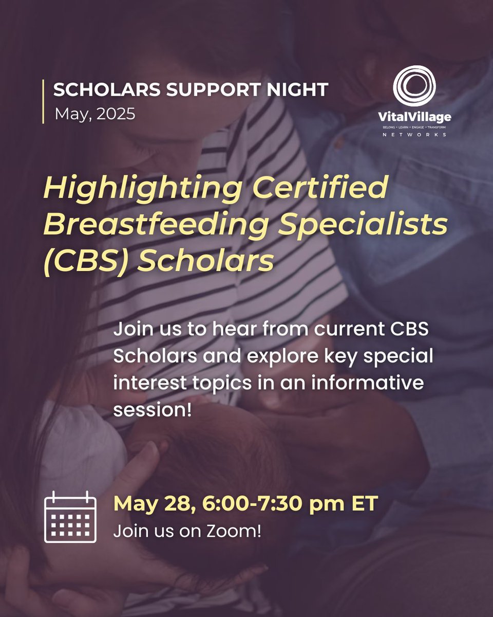 Join us for the May Scholars Support Night this Wednesday 5/28 to hear from current CBS Scholars and explore key special interest topics! Register: cutt.ly/SSN2025