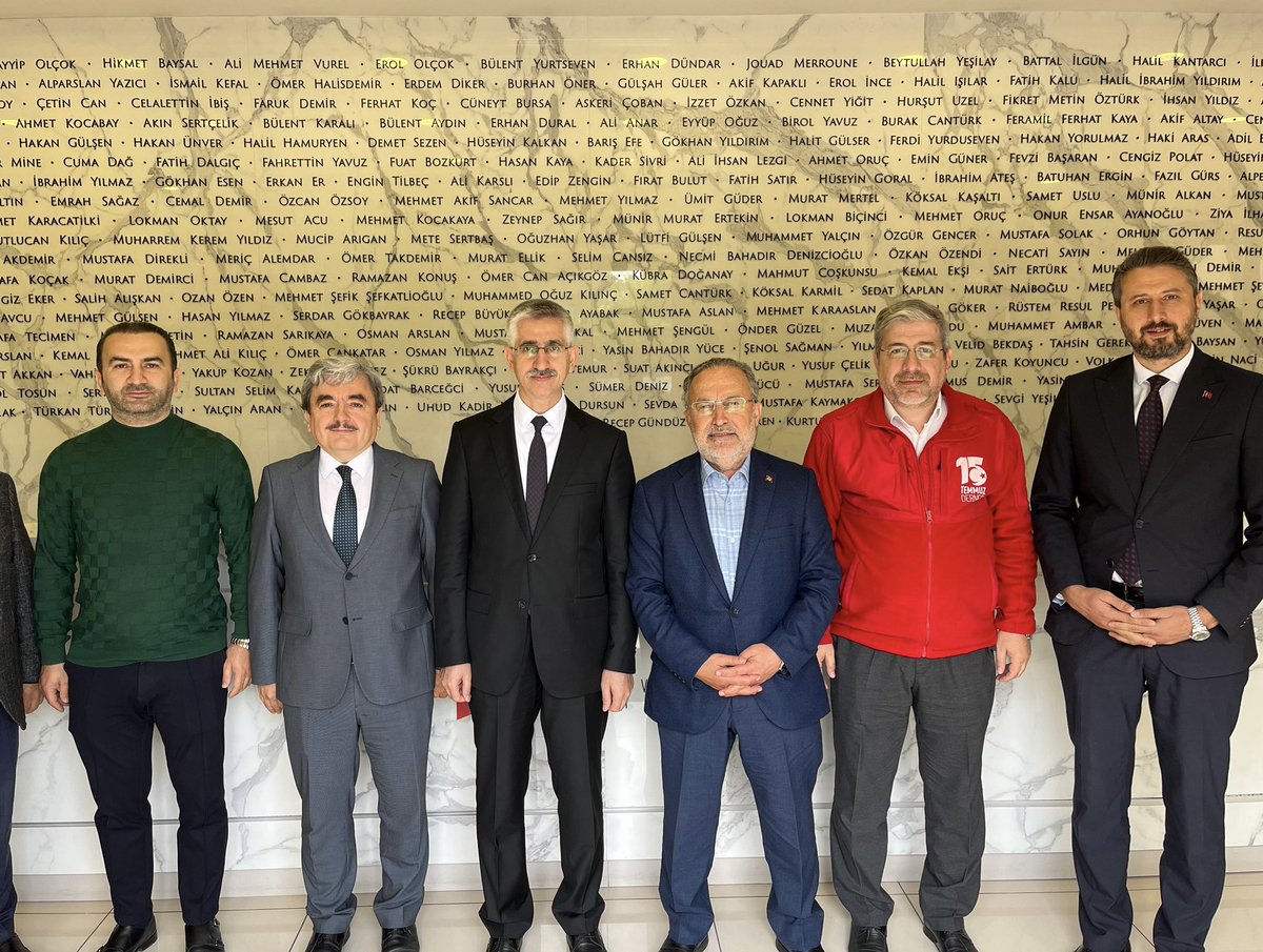 Millî Eğitim Bakan Yardımcısı,  Dernek yönetim kurulu üyemiz  Sn. Nazif Yılmaz ve beraberindeki kıymetli heyet ile , yaklaşan 15 Temmuz yıl dönümü programlarının detaylarını ve daha önce protokollerini imzaladığımız devam eden projelerimizi ele aldığımız verimli bir toplantı