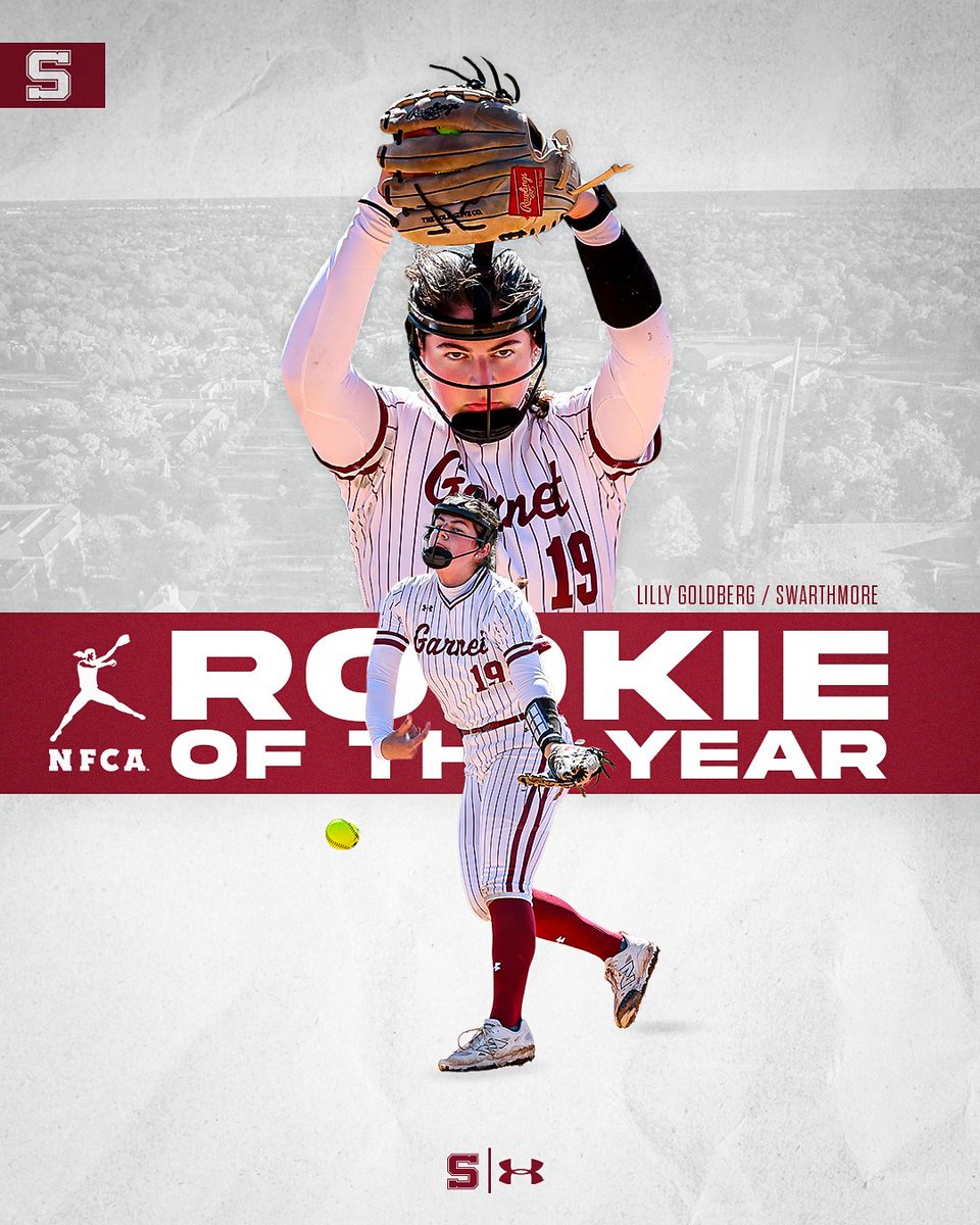 The Nation’s Top Rookie 🐐

Congrats to Lilly Goldberg on being chosen NFCA Division-III Freshman of the Year!
