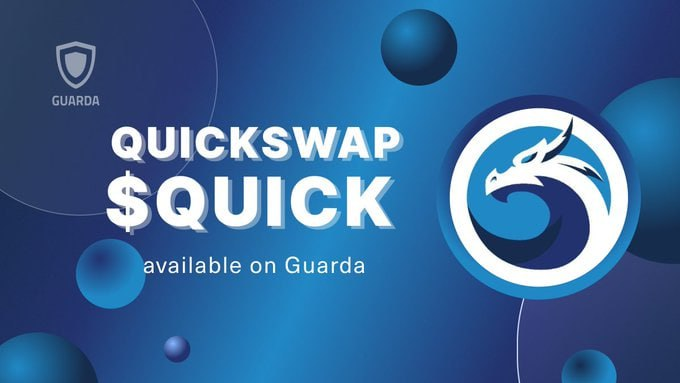 Polygon_Space1's tweet photo. โก๏ธ Lightning-Fast $QUICK Swaps Now Available on @GuardaWallet
๐ฐ #GuardaWallet now offers lightning-fast $QUICK token swaps via @QuickswapDEX, allowing secure management across all devices with the best rates and instant trading.
๐ฝVISIT
https://t.co/ylDBgr1ohH https://t.co/kKjAu64JIe