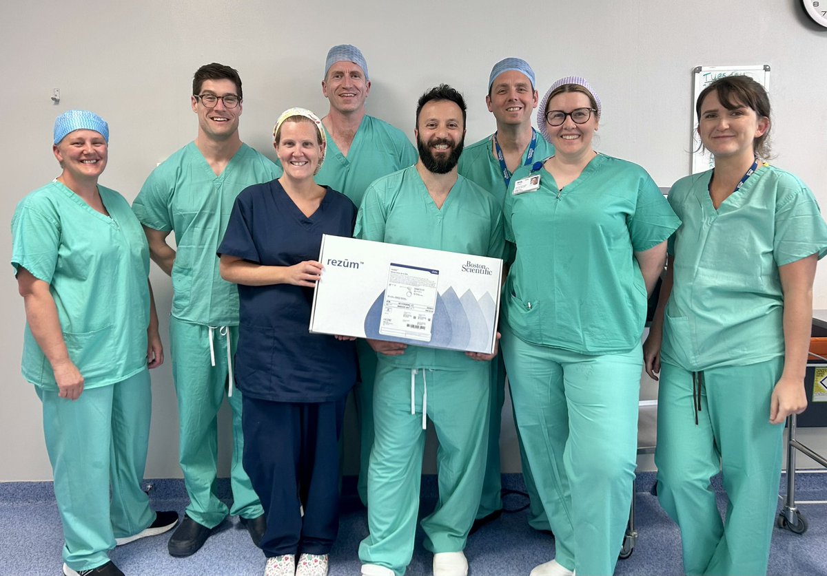 Sinan Khadhouri (@mrsinank) on Twitter photo Successful delivery of first ‘office’ local anaesthetic only Rezum <a href="/NHS_Lothian/">NHS Lothian</a>. Thanks to Fraser <a href="/BSCEMEA_Urology/">Boston Scientific EMEA - Urology</a> and William <a href="/MermaidMed/">Mermaid Medical Group</a> and of course the amazing outpatient theatre team Successful delivery of first ‘office’ local anaesthetic only Rezum <a href="/NHS_Lothian/">NHS Lothian</a>. Thanks to Fraser <a href="/BSCEMEA_Urology/">Boston Scientific EMEA - Urology</a> and William <a href="/MermaidMed/">Mermaid Medical Group</a> and of course the amazing outpatient theatre team
