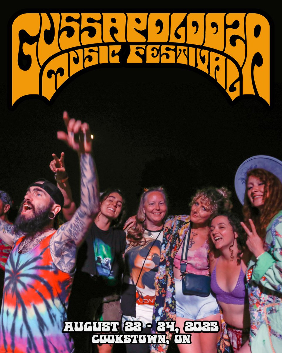 gussapolooza's tweet photo. 🎉 90 Days Until Gussapolooza!
The countdown is officially ON!
⚡️Live music, art, late-night rebel stage &amp; campfire fun, food trucks, creative workshops, wellness workshops, kids zone —&amp; so much more.

💥What are YOU most excited for?

 #FestivalCountdown #musicfestival #concert https://t.co/LYQet9Y1bv