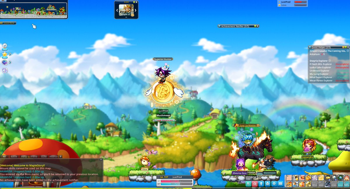 JustPredator2's tweet image. Server: Errai
Character: JustPred

@Wuttup5 
#MaplestoryU, #MaplestoryN, #NXPC