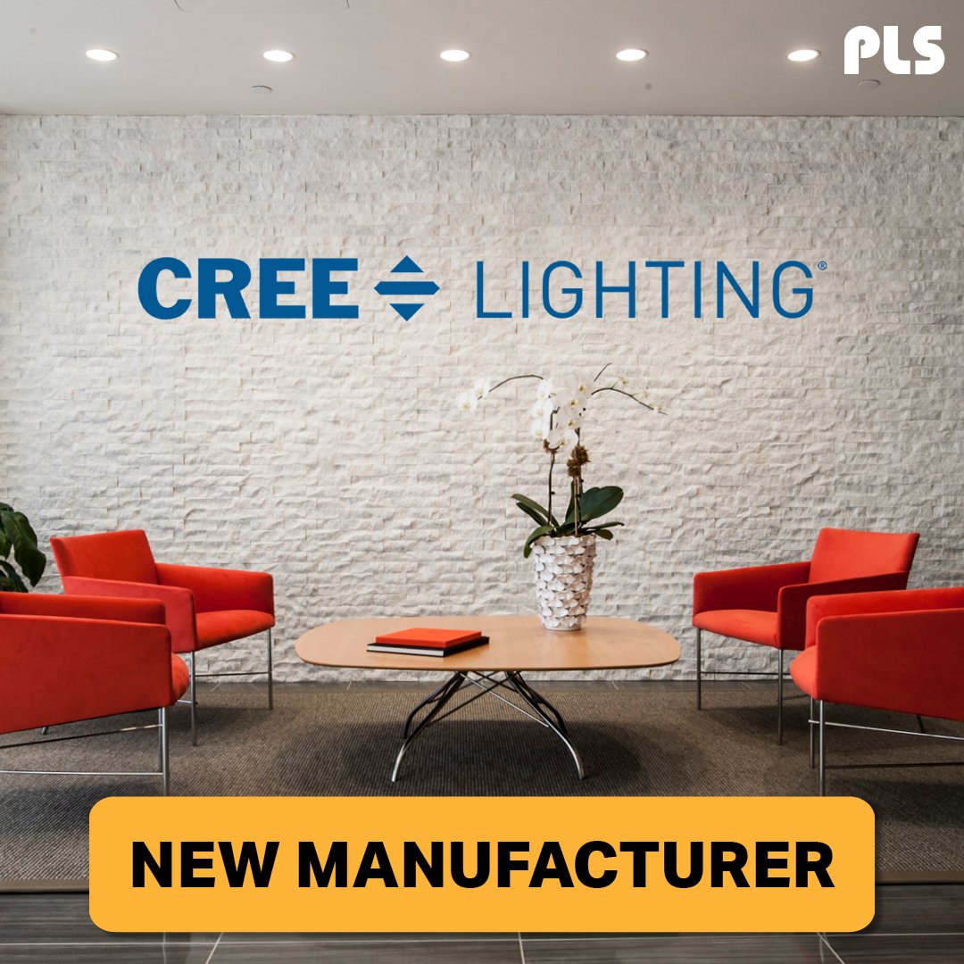 We're excited to announce that we now represent <a href="/CreeLighting/">Cree Lighting</a> on our line cards! 🎊 As an industry-leading manufacturer, they have proven expertise in advanced optics and intuitive controls.

Image used with permission of Cree Lighting.

🔗: loom.ly/y0pUHHI

#pls