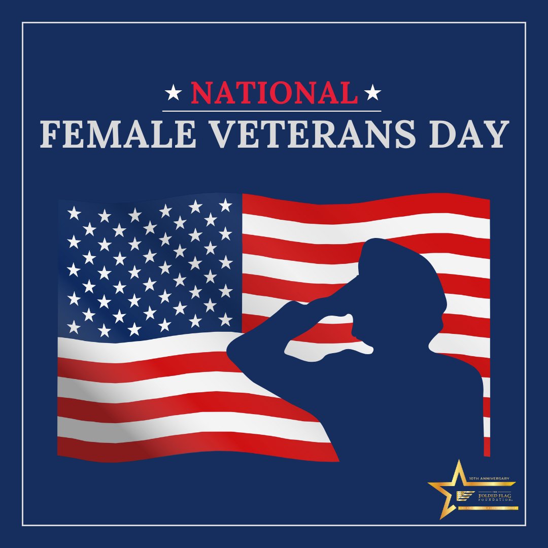 Today, on National Female Veterans Day, we honor the bravery, service, and sacrifice of the women who have worn our nation’s uniform. Your strength and dedication inspire us all. Thank you for your service!