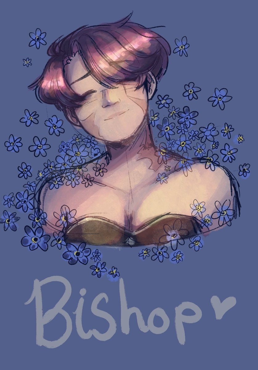 BishopDTSmp's tweet photo. “I’ll simply plant a flower above you….and you can watch it grow”

Art by Yen_Bin// https://t.co/6SOC300Qh7