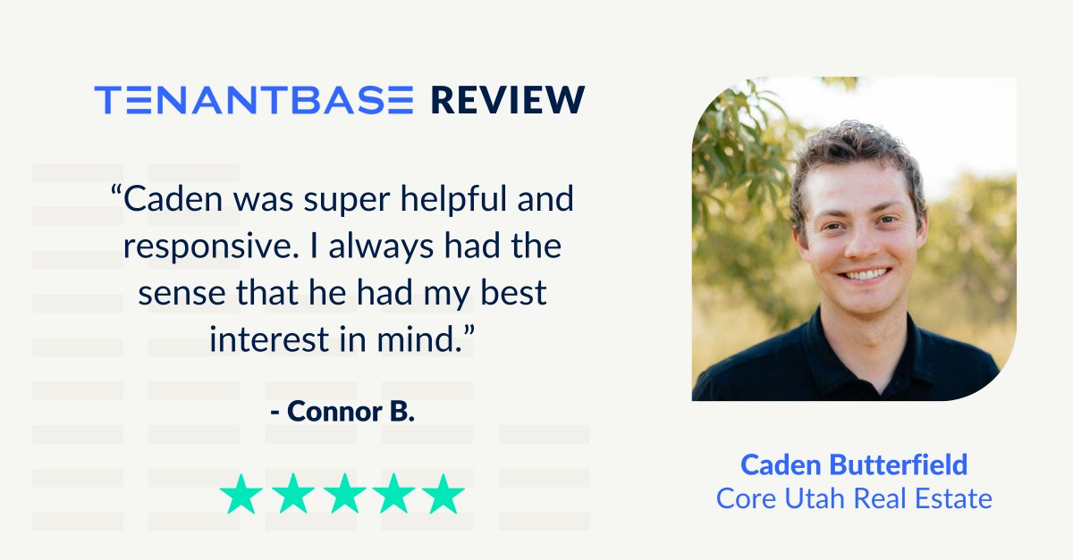 Big decisions feel a lot easier when your broker’s looking out for you. This #SaltLakeCity client appreciated Caden Butterfield’s responsiveness and support every step of the way. It’s clear he puts client interests first — and it shows.