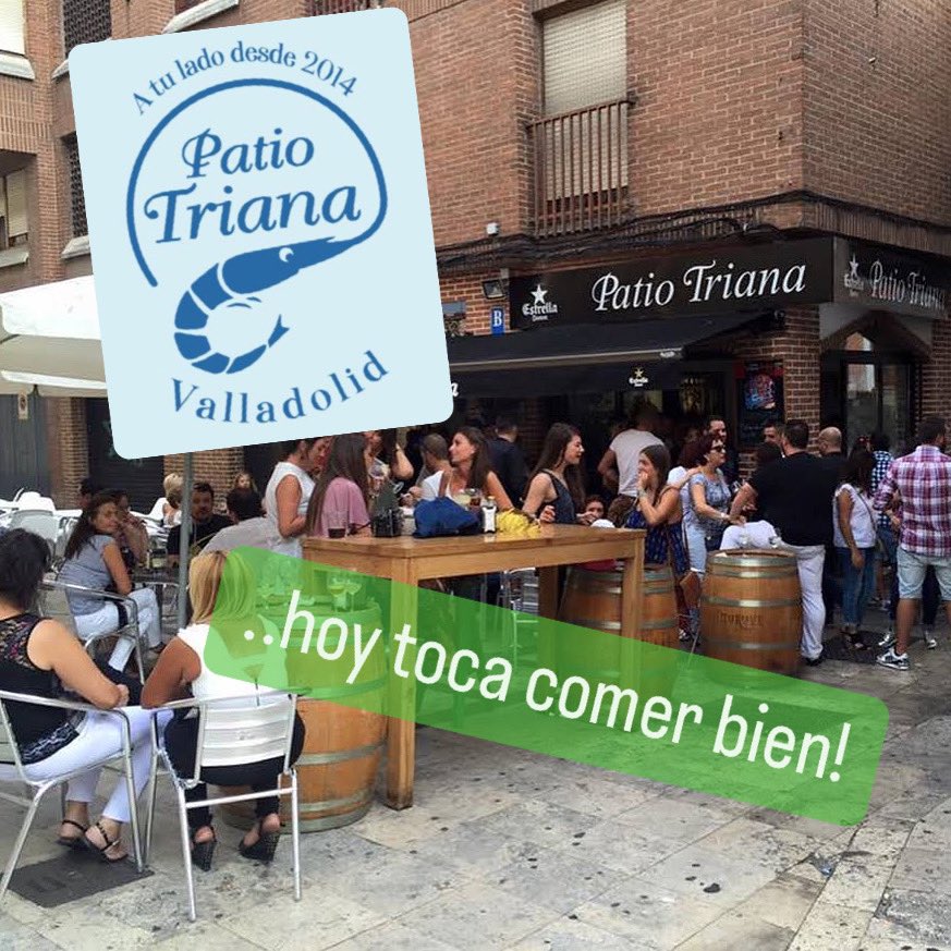RESTAURANTE PATIO DE TRIANA
En Calle Moros 6, es sinónimo de calidad, degusta sus platos de primera. Gracias a Jose “el inventor de lo imposible” el cuál no dudó en apoyar esta iniciativa veterana. #balonmano #balonmanoveterano #balonmanovalladolid #handball