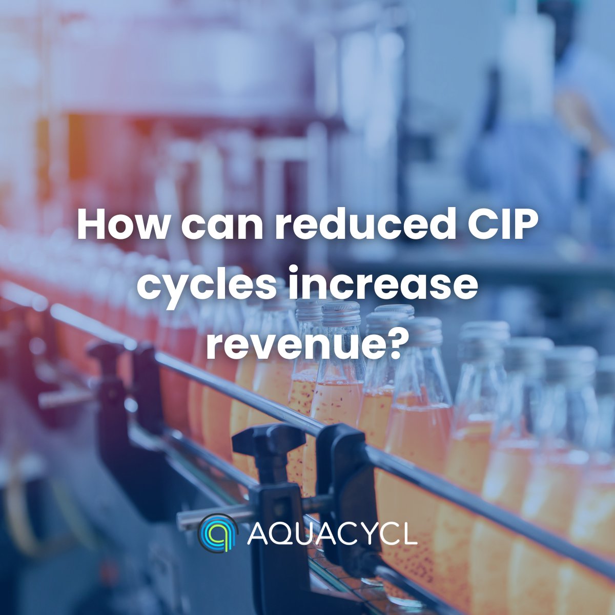 Aquacycl's tweet image. Reducing CIP to Increase Throughput 💡 Reduce reliance on CIP cycles by dumping between product changes directly to an Aquacycl system.

Contact us to learn more: na2.hubs.ly/y0b-yW0

#industrialwastewater #industrialprocesses #manufacturing #Aquacycl