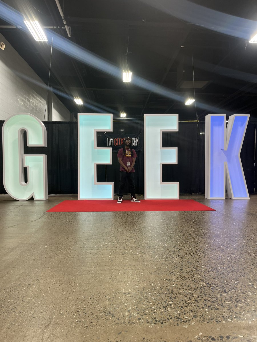 TheLegendRappin's tweet photo. Year 4 performing @ThyGeekdomCon for the 10 year anniversary! Thank you all for the amazing energy this year 🔥🫡 https://t.co/a1Pp5sm4yw