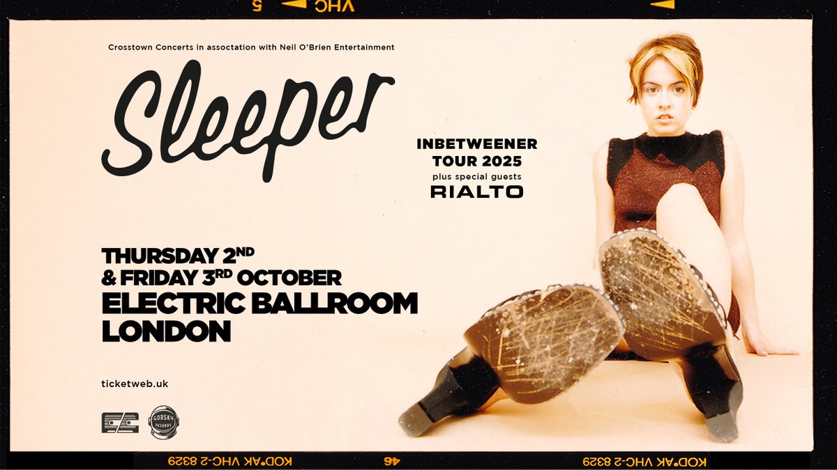 Electric Ballroom (@eballroomcamden) on Twitter photo š£Show Update - Support Announcementš£
Rialto Music will be joining <a href="/Sleepertweeting/">Sleeperbandtweets</a> on their upcoming London shows 2nd/3rd of Oct 2025!
Grab your tickets via the link below:
seetickets.com/tour/sleeper š£Show Update - Support Announcementš£
Rialto Music will be joining <a href="/Sleepertweeting/">Sleeperbandtweets</a> on their upcoming London shows 2nd/3rd of Oct 2025!
Grab your tickets via the link below:
seetickets.com/tour/sleeper