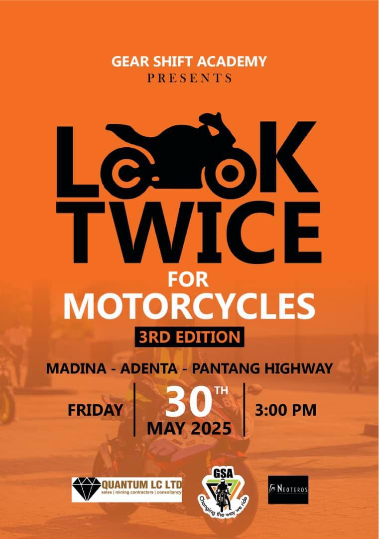 Motor bikers you are not left out. Your safety is equally important. Please always wear your helmets and always ride carefully also. Don’t jump red lights &amp; drivers please look out always for riders. Thank you @gearshiftacademy  <a href="/themotochecker/">The Motochecker</a>