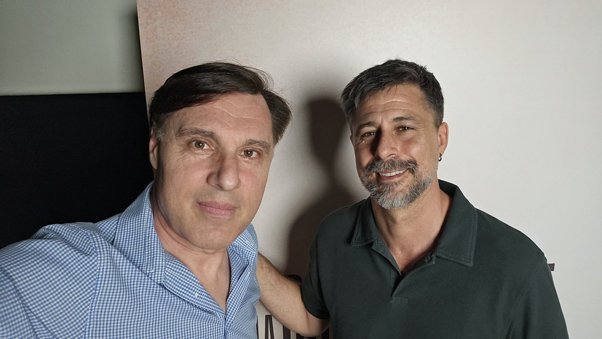 Entrevistando al actor Hugo Silva.