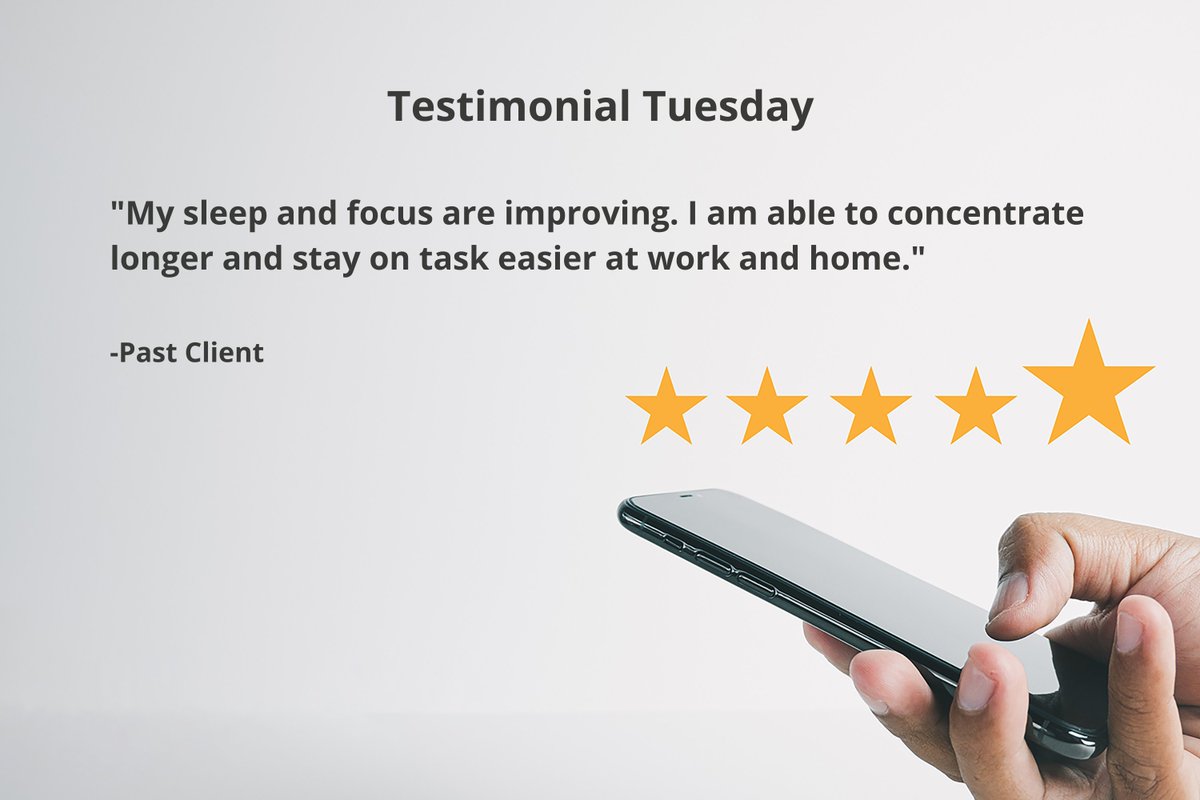"My sleep and focus are improving. I am able to concentrate longer and stay on task easier at work and home."- Past client

#brain #testimonial #Vitanya