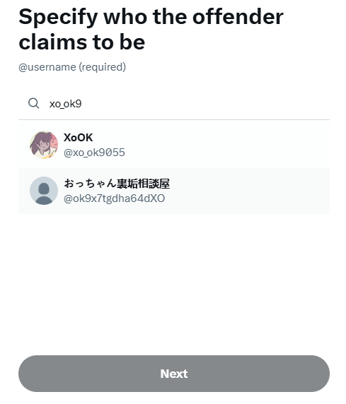 Count_VLSN's tweet photo. @xo_ok9 @cw_wg36299 I don't know why exactly but you're not in the list. Without it it's impossible at least for me to report this acc 🤧 https://t.co/NUeYyQFsgK