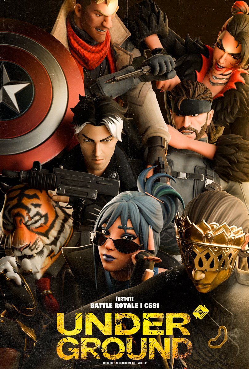 Makoo3Dart's tweet image. Underground*💥🔪
#Fortnite #Thunderbolts #thumbnail