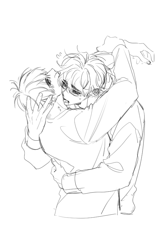 ifthen0114's tweet photo. 뱀파 AU https://t.co/MXfaBnisPf