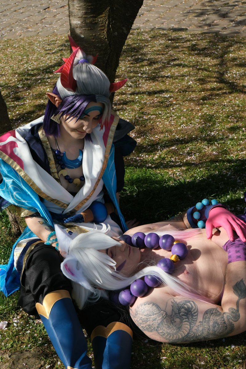 Cosplay_Fliege's tweet photo. @avenoraaa I will forever claim we were the inspiration for it 🤣
Beautiful drawing love it 🥰❤️ https://t.co/a6WcDhd6m1