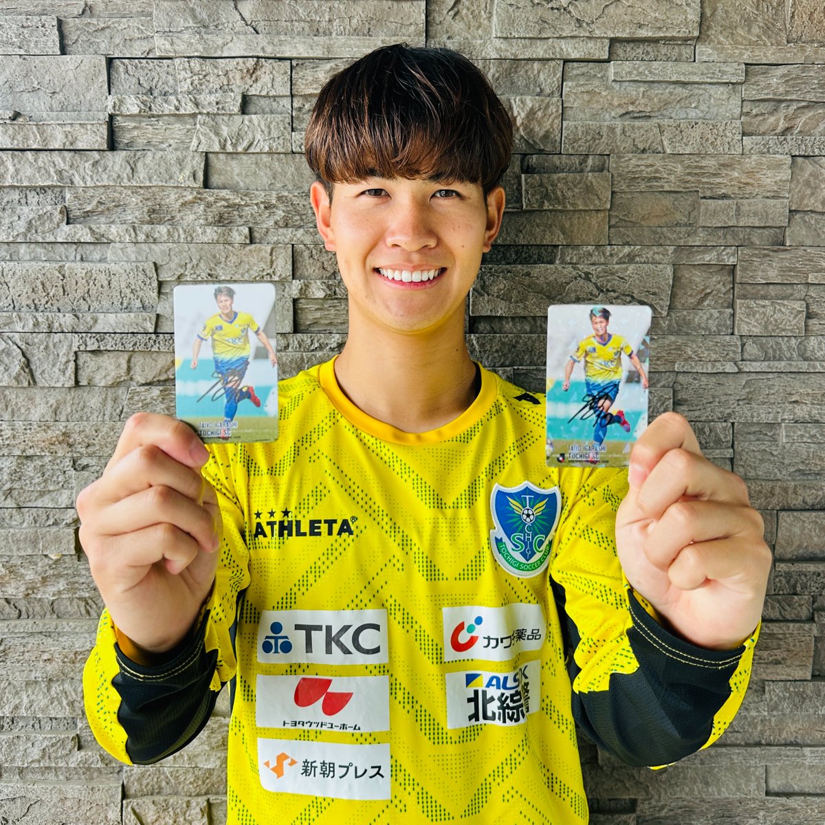 Jリーグチップス 復刻記念👏✨ ＼ こちらの #五十嵐太陽 選手サイン