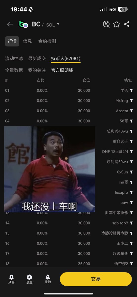 我还没上车啊！