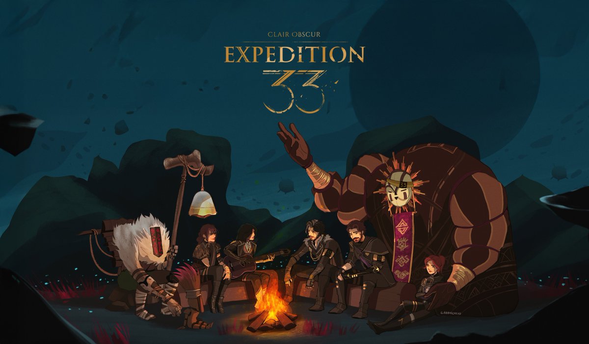 Finished #ClairObscurExpedition33 and I'm obliged to draw 
-
 <a href="/expedition33/">Clair Obscur: Expedition 33</a> #Expedition33