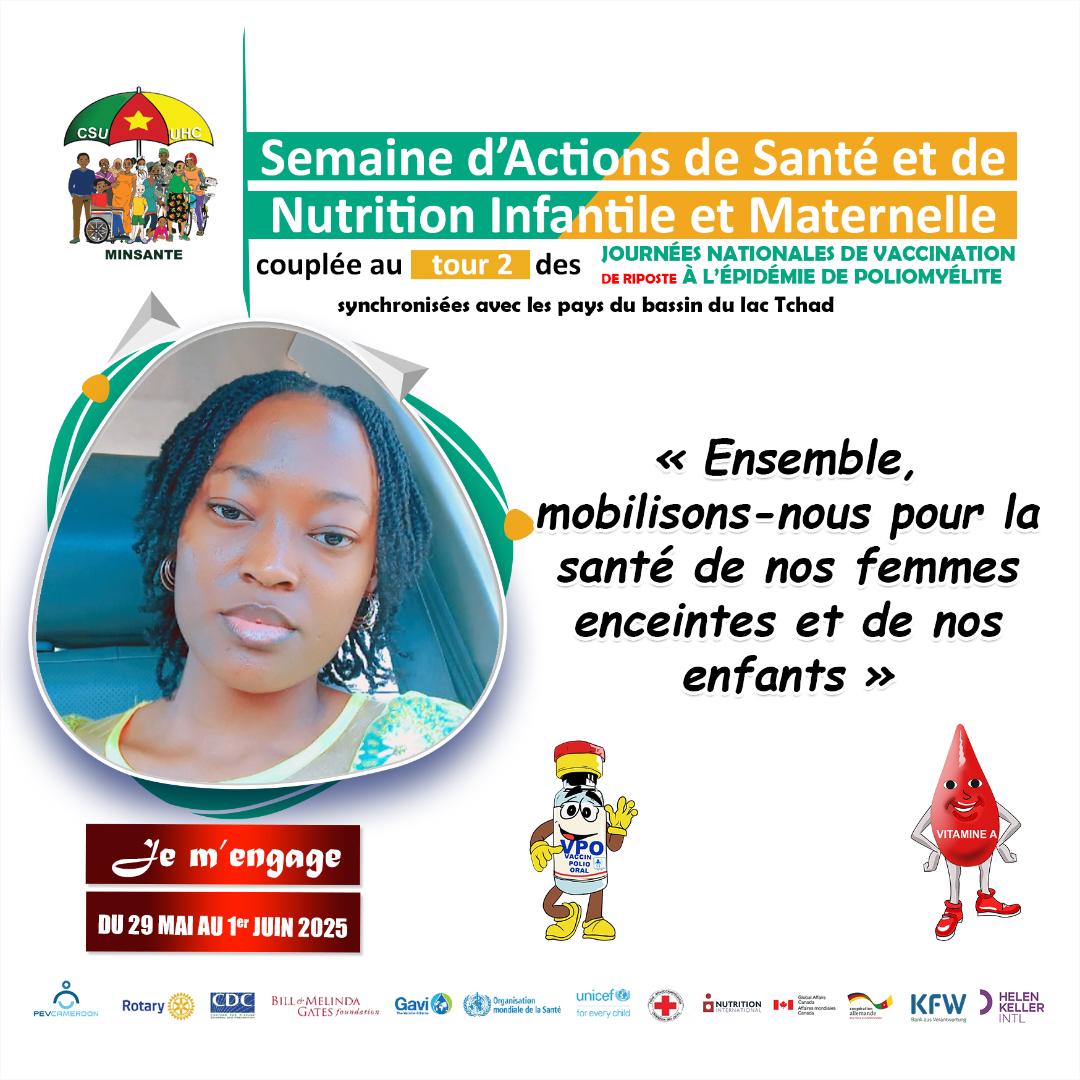 yohedahealth's tweet photo. La santé de nos enfants, notre priorité!

Rejoins-nous dans cette lutte contre la polio et partage l'information autour de toi.

Utiliser le lien pour rejoindre la campagne

https://t.co/eJYqRNpaj5

#SasnimJnv25
#CoreTeamPolio2
#PEVCentre
#PolioGameOver25
#DRSPCentre
#PEVCameroon https://t.co/mQ5tlWo0gO