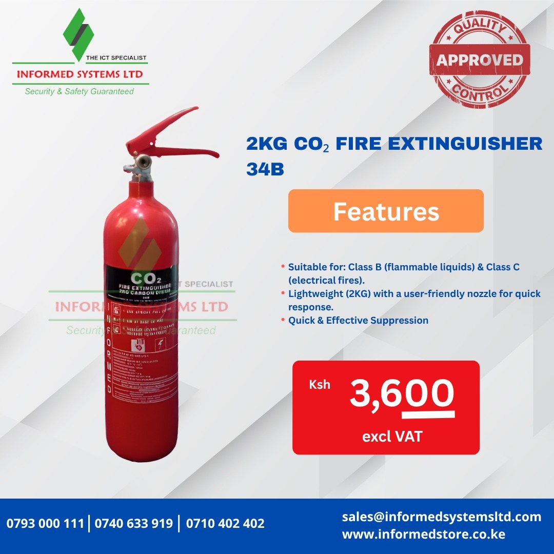 informed_ltd's tweet photo. 2kg CO2 fire extinguishers 
#MainaAndKingangi #InWantam https://t.co/Ravzjuf7IW