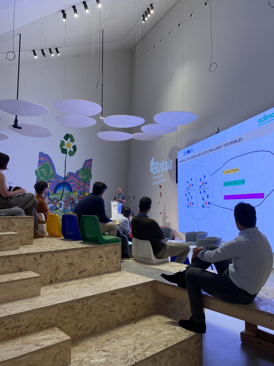 📢 Hoy hemos asistido a la Jornada ORHI+ sobre #Ecoinnovación y #EconomíaCircular, organizada con el apoyo de <a href="/AclimaEuskadi/">Aclima</a>.

🤝 Una jornada inspiradora que refuerza nuestro compromiso con la economía circular.