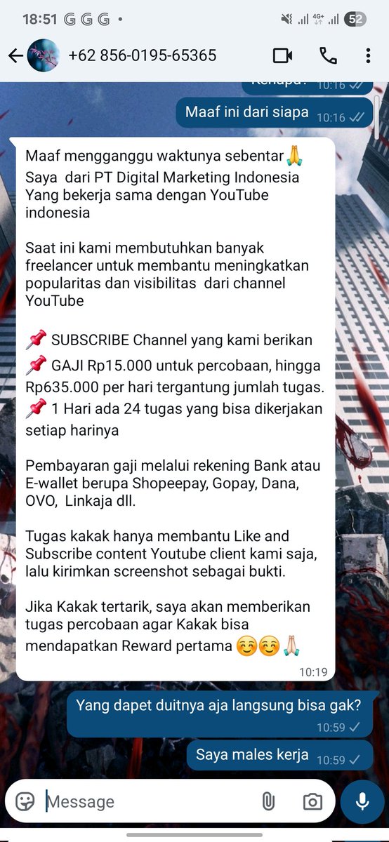 Gak kekirim