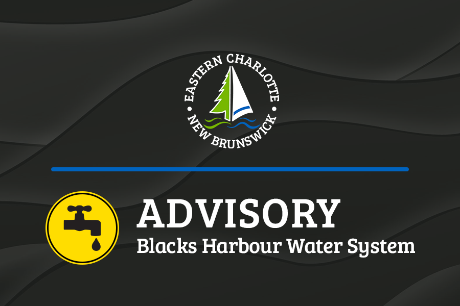 Water Conservation Advisory LIFTED
(Blacks Harbour Water System)

Repairs to water lines for the the Blacks Harbour Water System are completed and users may return to everyday water usage.