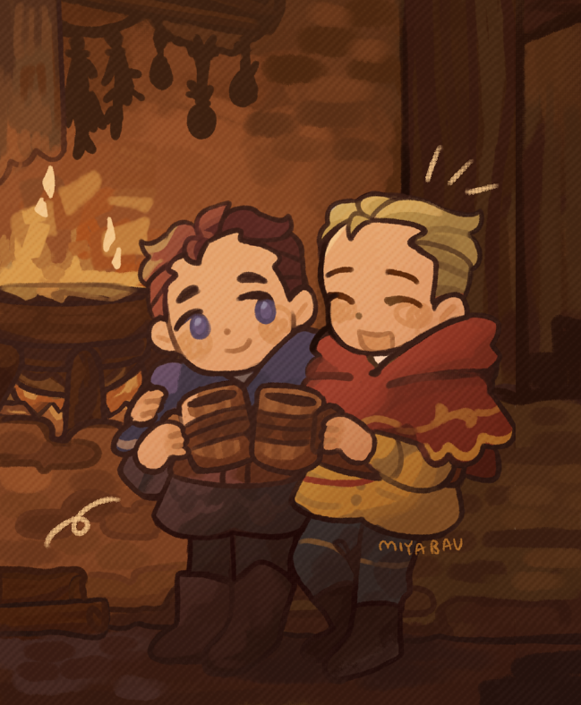[art/kcd] late night chats x #hansry #kcd2