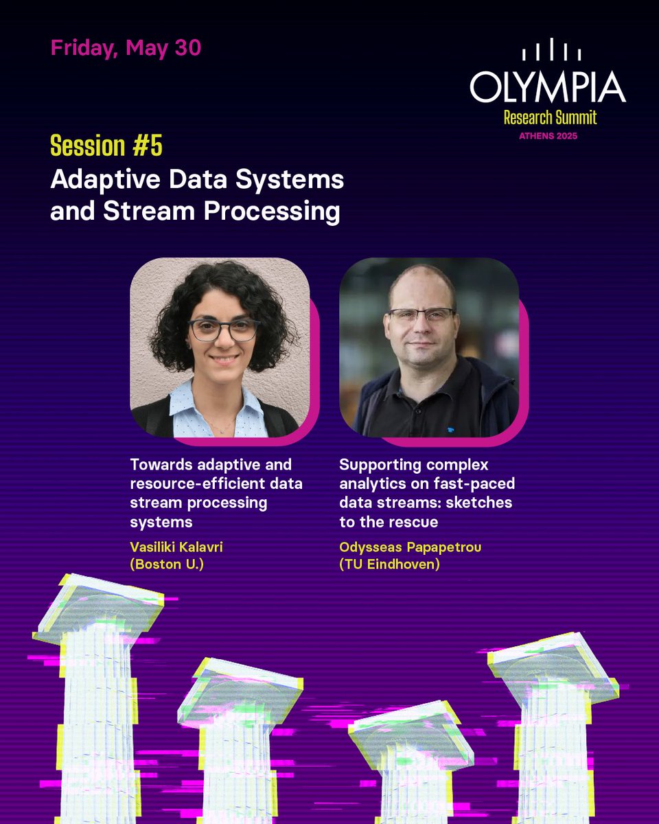 athenaRICinfo's tweet image. 🚀Day 2 of the Olympia Research Summit dives into adaptive data systems, streaming analytics & generative AI.📍By Athena RC | Sponsored by Huawei
➡️ Agenda: olympiasummit.athenarc.gr
#AthenaRC #AI #BigData #MachineLearning