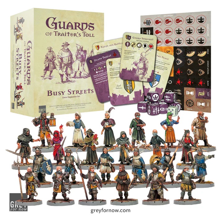 BadgerGamesLLC's tweet image. Check out The Guards of Traitor's Toll at Badger Games. Great new stuff from Grey for Now. badgergames.com/product/grey-f…